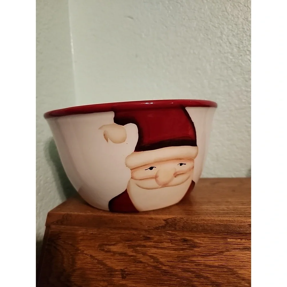 Oneida Jolly Santa Christmas 9.75